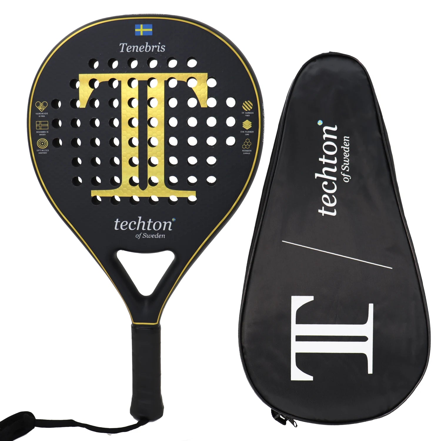 Techton Carbon Fiber Padel Racket